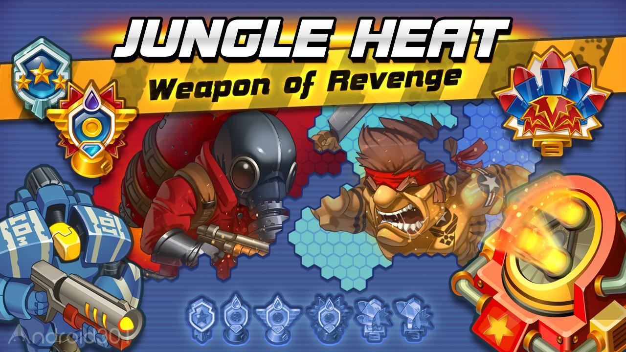 دانلود Jungle Heat 2.1.6 – بازی استراتژیک حرارت جنگل اندروید